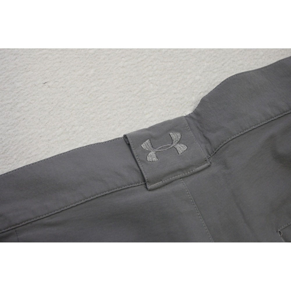 Under Armour Golf Shorts Mens 32 Gray Performance Stretch Activewear Excellent